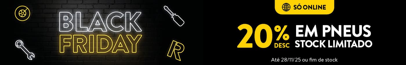 Black Friday em Rodi Motor Services by Covipneus - 20% desconto em pneus
